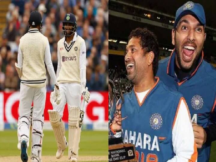 ENG vs IND: Yuvraj  Singh comes up with perfect 'emoji' response to Sachin Tendulkar's tweet on Bumrah's batting in Edgbaston Test Yuvraj on Bumrah record: இது யுவராஜா?..பும்ராவா?.. சச்சின் போட்ட ட்வீட்டிற்கு யுவராஜ் சிங் சொன்ன பதில் தெரியுமா?