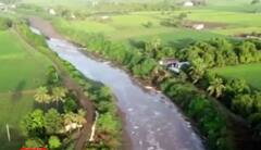 જૂનાગઢઃ ભારે વરસાદને કારણે ઓઝત નદી થઈ બે કાંઠે વહેતી, જુઓ નદીનો આહ્લાદક નજારો