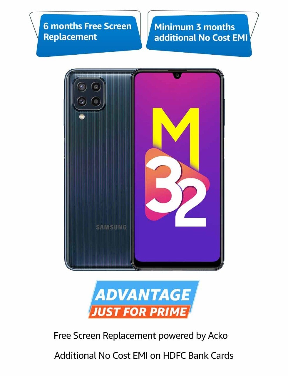 Samsung Galaxy M32 : 64MP कॅमेरा असलेला हा सॅमसंग फोन आजसाठी फक्त 10 हजारांत उपलब्ध; वाचा स्पेशल ऑफर