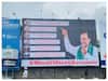 Telangana: KCR's Questions To PM Modi Put Up On Hoarding Near Parade Ground In Hyderabad
