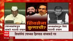 Vidhan Sabha Assembly : अध्यक्षांकडून शिंदे गटाची दाखल तर उपाध्यक्षांकडून ठाकरे गटाची दखल
