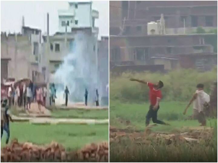 Bihar: Clash Between Police And Locals During Anti-Encroachment Drive At Nepali Colony In Patna Bihar: Locals Clash With Police During Anti-Encroachment Drive In Patna, City SP Injured | VIDEO