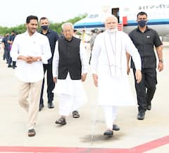 In Pics: ఏపీలో ప్రధాని మోదీ పర్యటన - గవర్నర్, సీఎం ఘన స్వాగతం - ఫోటోలు చూసేయండి
