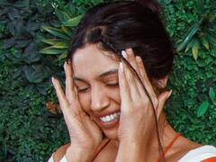 Bhumi Pednekar : भूमी पेडणेकरनं शेअर केले ग्लॅमरस लूकमधील फोटो; हुमा कुरेशी म्हणाली, 'कॉपी कॅट'