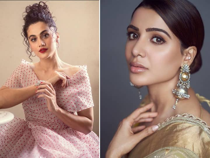 South Actress Samantha ruth prabhu work with taapsee pannu new project Taapsee Pannu New Project: साउथ की क्वीन सामंथा ने मिलाया तापसी पन्नू से हाथ, इस प्रोजेक्ट में साथ में करेंगी काम