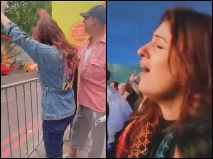 Akshay Kumar and Twinkle Khanna came to watch the Pride Parade, enjoying this video प्राइड परेड देखने पहुंचे Akshay Kumar और Twinkle Khanna, शेयर की इंजॉय करते हुए ये वीडियो