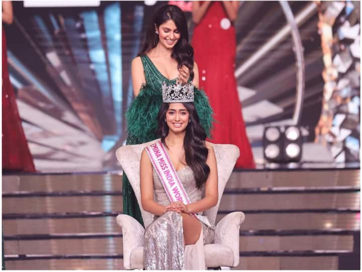 know who is miss india 2022 sini shetty crowned as miss india Sini Shetty Miss India 2022: जानिए कौन हैं सिनी शेट्टी, जिनके सिर सजा है मिस इंडिया का ताज