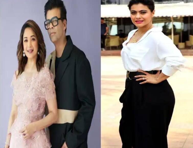 Jhalak Dikhhla Jaa 10 Dhak Dhak Girl to test with Karan Johar Kajol turned down the offer Jhalak Dikhhla Jaa 10 : करण जोहरसोबत परीक्षण करणार धक-धक गर्ल; काजोलने धुडकावली ऑफर