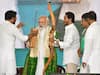 Andhra Pradesh CM Jagan Mohan Reddy Presents Bow, Quiver To PM Modi