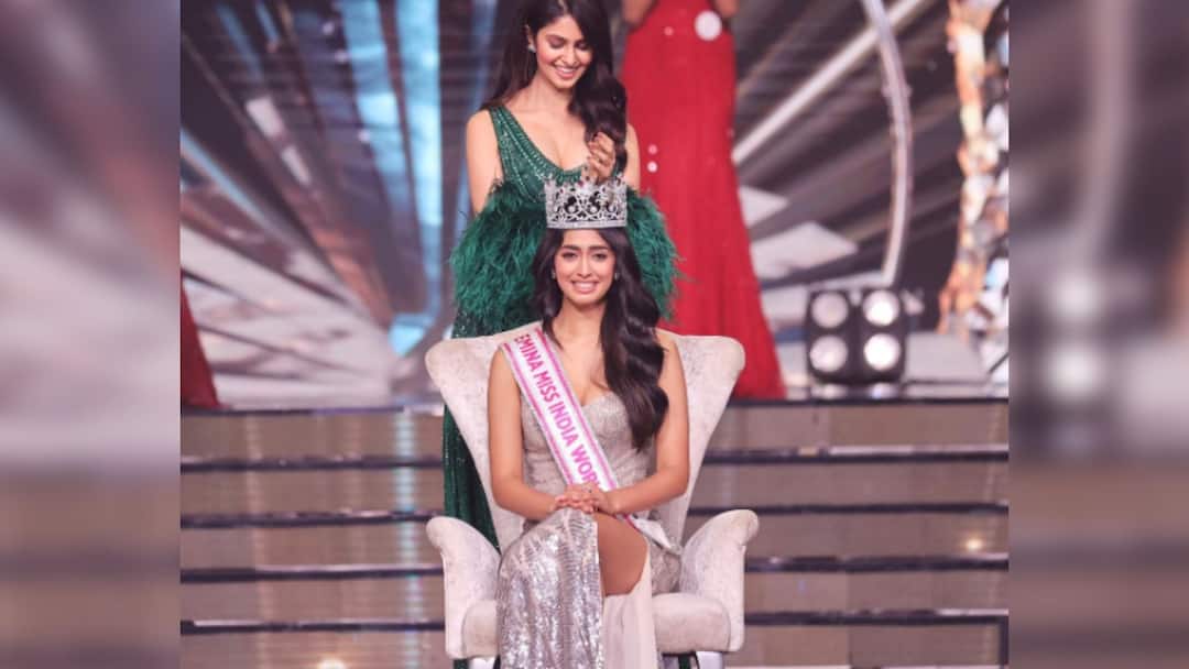 Miss India World 2022: ফেমিনা মিস ইন্ডিয়া ওয়ার্ল্ডের শিরোপা জিতলেন কর্ণাটকের সিনি শেট্টি sini shetty from karnataka wins femina miss india world 2022 title Miss India World 2022: ফেমিনা মিস ইন্ডিয়া ওয়ার্ল্ডের শিরোপা জিতলেন কর্ণাটকের সিনি শেট্টি