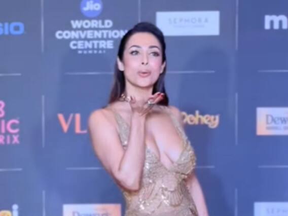 नेकलेस आणि ट्रान्सपरंट ड्रेसमुळे मलायका ट्रोल