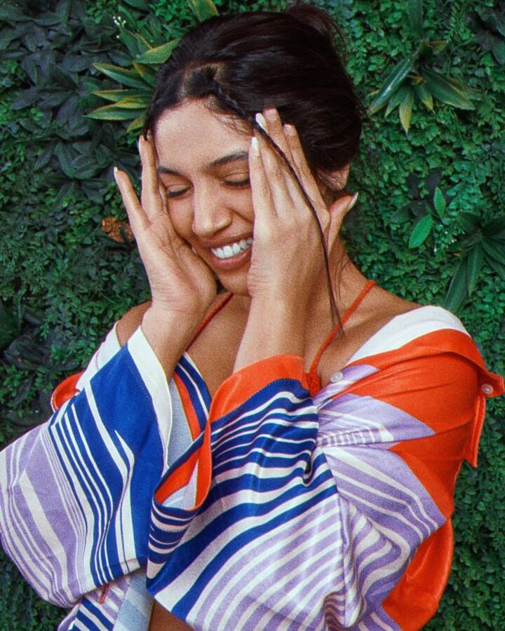 भूमीनं नुकतेच ग्लॅमरस लूकमधील फोटो शेअर केले आहेत. (Bhumi Pednekar/instagram)