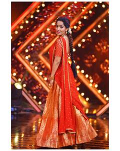 Karthika Deepam Shobhashetty Photos: ముద్దమందారంలా ముస్తాబైన 'కార్తీకదీపం' మోనిత (శోభాశెట్టి)