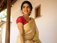 Pavitra Lakshmi : வெண்ணிலவே...! வெள்ளி வெள்ளி நிலவே...! பவித்ரலட்சுமியின் கலக்கல் கலெக்‌ஷன்ஸ்..!