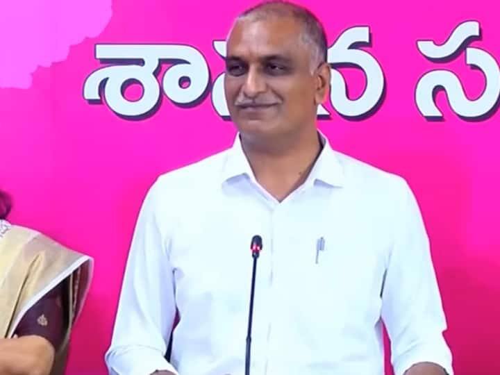 Telangana Minister Harish Rao Takes A Dig At Amit Shah's 'Nellu-Nidhulu-Niyamakalu' Comment Telangana Minister Harish Rao Takes A Dig At Amit Shah's 'Nellu-Nidhulu-Niyamakalu' Comment