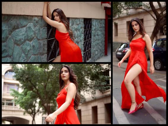 छोटे पर्दे की हीरोइन Srishty Rode ने रेड गाउन में फोटोज शेयर कर बढ़ाया पारा, फैंस ने कहा- गॉर्जियस छोटे पर्दे की हीरोइन Srishty Rode ने रेड गाउन में फोटोज शेयर कर बढ़ाया पारा, फैंस ने कहा- गॉर्जियस