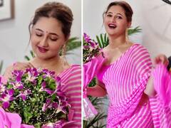 Rashami Desai Pics: पिंक साड़ी में रश्मि देसाई लग रही हैं कमाल, तस्वीरों में देखें खूबसूरत अंदाज
