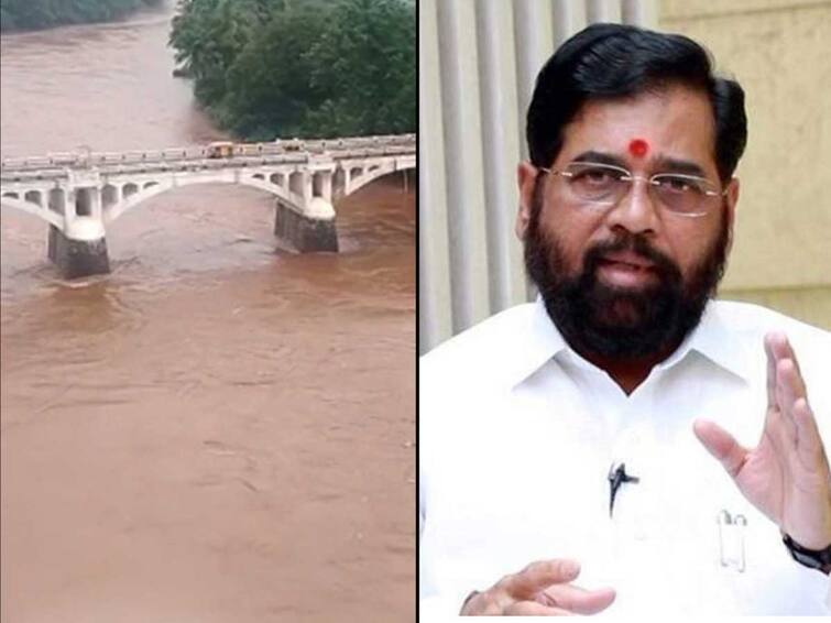 Maharashtra Kokan Chief Minister instructs District Collector to take precaution due to heavy rains in Konkan Kokan Rain :  कोकणात पावसाचं थैमान; नद्यांनी ओलांडली पाण्याची इशारा पातळी, खबरदारी घेण्याचे मुख्यमंत्र्यांचे जिल्हाधकाऱ्यांना निर्देश