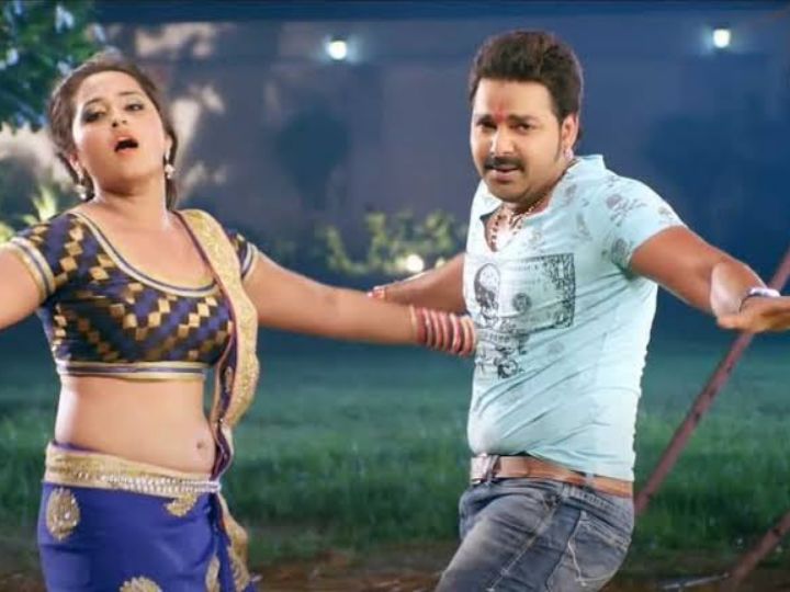 Pawan Singh Kajal Raghwani Chhalakata Hamro Jawaniya Bhojpuri Song Is ...