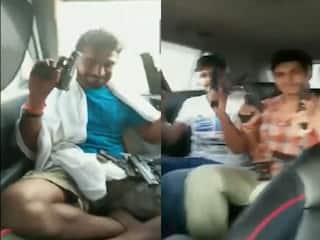 Sidhu Moose Wala Murder Case: મૂસેવાલાની હત્યા બાદ આરોપીઓએ કારમાં હથિયારો સાથે ઉજવણી કરી હતી, જુઓ વીડિયો