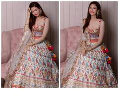 Saumya Tandon ने मल्टीकलर लहंगे में दिखाया खूबसूरत अंदाज, प्यारी सी स्माइल से बन गईं महफिल की जान