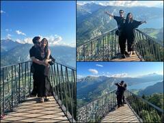 पत्नी के साथ स्विट्ज़रलैंड में रोमांटिक हुआ टीवी का ये मशहूर अभिनेता, इंस्टा पर वायरल हो गईं तस्वीरें