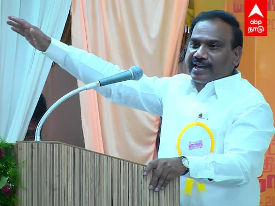 DMK A Rasa Speech : ”ஹிந்தி தான் தேசிய மொழியா?” அமித்ஷாவை சாடிய ஆ. ராசா