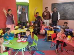 Photo Gallery:'स्कूल चले हम'; शहरातील मनपाच्या पाच शाळांमध्ये सीबीएसई पॅटर्नचे वर्ग सुरु