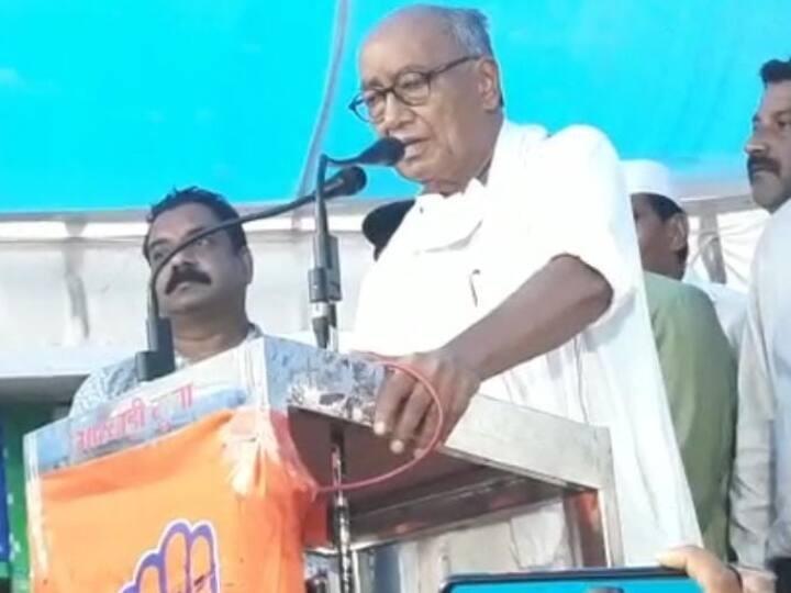 MP News Congress Leader Digvijay Singh Attcak on BJP ANN MP Politics: दिग्विजय सिंह ने कहा- दोहरा मापदंड अपना रही है बीजेपी, एकनाथ शिंदे को मुख्यमंत्री बनाया और ज्योतिरादित्य सिंधिया को नहीं