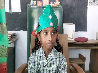 one day head master in 5th stnd student இதை செய்தால் தலைமை ஆசிரியர் சீட்: ஆஃபரை கச்சிதமாக பயன்படுத்திய 5ம் வகுப்பு மாணவி