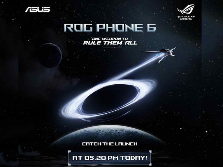 Asus ROG Phone 6 Launch in India Today How To Watch Asus Event Live Streaming Online Asus ROG Phone 6 : Asusचा धमाकेदार गेमिंग स्मार्टफोन होणार लाँच, कधी आणि कुठे पाहू शकाल हा सोहळा? जाणून घ्या...