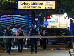 America Firing: अंधाधुंध फायरिंग करता रहा हमलावर...चीखते-चिल्लाते लोग, वीडियो में दिखा गोलीबारी का खौफनाक मंजर