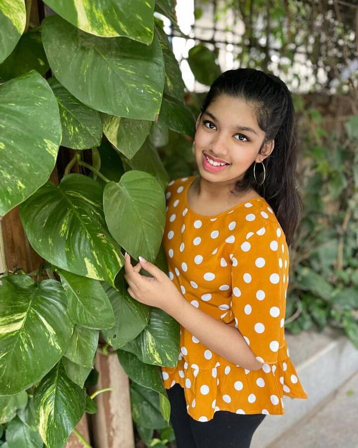 నివృతి అందమైన ఫోటోలు -Image Credit:Sreeja Konidela/Instagram