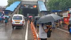 PHOTO : मुंबईत मुसळधार; सखल भागांत पाणीच पाणी, वाहतूक संथगतीनं सुरु