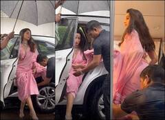 વરસાદને કારણે Nora Fatehi માટે સાડી બની આફત, સંભાળવી થઈ મુશ્કેલ, જુઓ PHOTOS