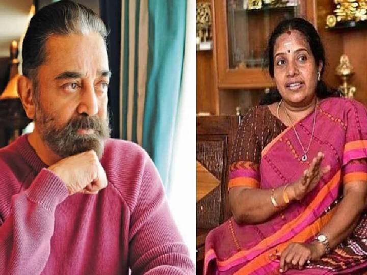 தேர்தலில் உங்களை வென்றதை எண்ணி மகிழ்கிறேன்... விக்ரம் படம் பார்த்து கமலை சீண்டிய வானதி