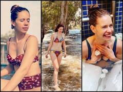 Kalki Koechlin ने समुद्र किनारे झूला झूलते हुए शेयर की तस्वीरें, बिकीनी में कुछ यूं कर रही मस्ती
