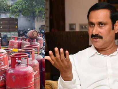 Anbumani Ramadoss condemns domestic lpg cylinder price hike திடீரென உயர்ந்த வீட்டு உபயோக கேஸ் சிலிண்டர் விலை: அதிர்ச்சியில் இல்லத்தரசிகள்....! விளாசிய அன்புமணி