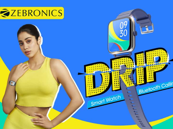 Zebronics DRIP Smart Watch On Amazon Best Unisex Smart Watch Under 2000 Fire Boltt Smart Watch Zebronics की नई स्मार्ट वॉच, लड़का-लड़की दोनों की पसंद के इसमें हैं फीचर्स
