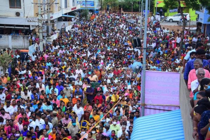 Uraiyur Vekkaliamman Temple: உறையூர் வெக்காளியம்மன் கோயில் மகா கும்பாபிஷேக விழா - ஆயிரக்கணக்கான பக்தர்கள் பங்கேற்பு