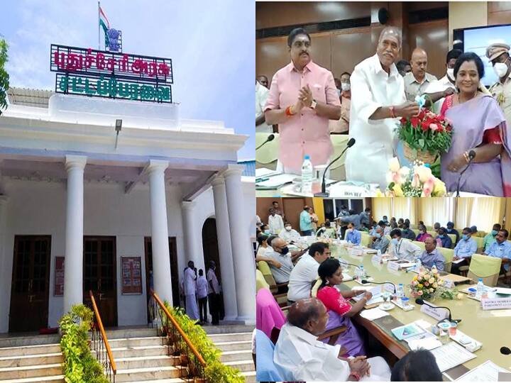 pudhucherry: Planning committee meeting on budget New government plans to present a budget of Rs.10 thousand 100 crores புதுவை: பட்ஜெட் தொடர்பான திட்டக்குழு கூட்டம்  - ரூ.10 ஆயிரத்து 100 கோடிக்கு பட்ஜெட் தாக்கல் செய்ய அரசு திட்டம்