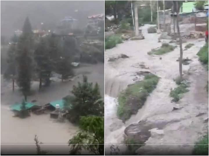 Himachal Pradesh Cloudburst Triggers Flash Floods 4 People Missing 1 Killed In Shimla Landslide Himachal Pradesh: హిమాచల్‌ప్రదేశ్‌లో కుంభవృష్టి- నలుగురు గల్లంతు, సిమ్లాలో ఒకరు మృతి