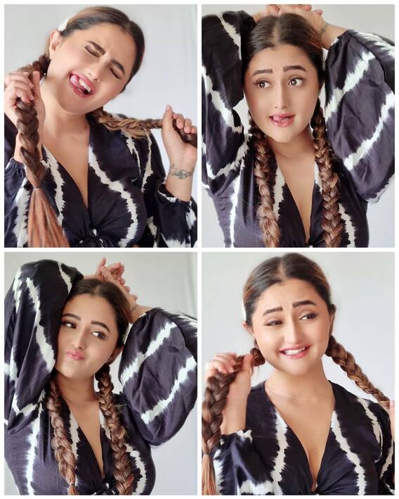 Rashami Desai Pics: रश्मि देसाई की लेटेस्ट फोटो में दिखा उनका किलर लुक, फैंस भी नहीं हटा पा रहे हैं उनके हुस्न से नजर