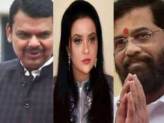 Amruta Fadnavis : एकनाथ शिंदे-देवेंद्र फडणवीस भेटीबाबत अमृता फडणवीसांचा गौप्यस्फोट; 