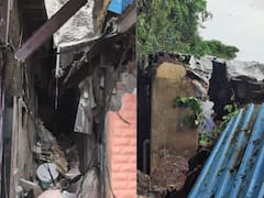 Mumbai Rains : मुंबईत चुनाभट्टी भागात दरड कोसळली, घरांचं नुकसान, 3 जखमी