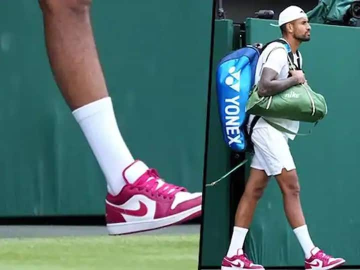 wimbledon white dress code history விம்பிள்டன் வெள்ளை ஆடைக் கட்டுப்பாட்டைத் தகர்த்த வீரர்.. பின்பற்றப்படும் மரபின் பின்னணி என்ன?