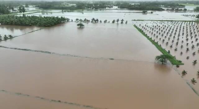 Gir Somnath in Gujarat received 13 inches of rain in nine hours ગુજરાતના આ જિલ્લામાં આભ ફાટ્યુ, નવ કલાકમાં 13 ઇંચ વરસાદ ખાબક્યો