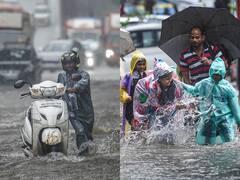 India Weather: महाराष्ट्र के चार जिलों में बारिश का रेड अलर्ट, मुंबई में बारिश से हाल बेहाल, दिल्ली में येलो अलर्ट जारी