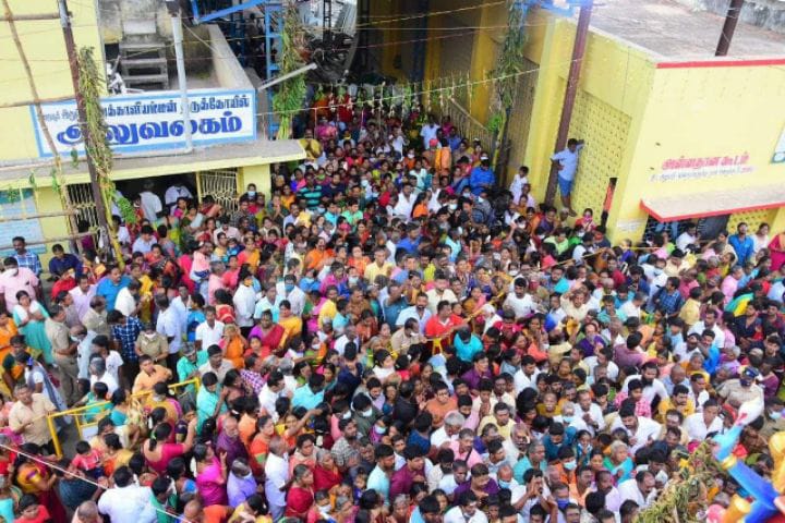 Uraiyur Vekkaliamman Temple: உறையூர் வெக்காளியம்மன் கோயில் மகா கும்பாபிஷேக விழா - ஆயிரக்கணக்கான பக்தர்கள் பங்கேற்பு