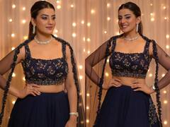Akshara Singh Traditional Look: भोजपुरी एक्ट्रेस अक्षरा सिंह ने ब्लैक लहंगे में ढाया कहर, तस्वीरों में दिखा कातिलाना अंदाज